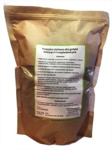 Posypka ziołowa dla gołębi 1000gr