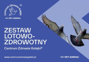 VET-ANIMAL ZESTAW LOTOWO-ZDROWOTNY promocyjny 2 Centrum Zdrowia Gołębi