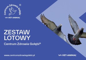 VET-ANIMAL ZESTAW LOTOWY promocyjny 1 Centrum Zdrowia Gołębi