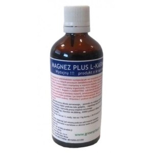 GREENPLAY - MAGNEZ PLUS L-KARNITYNA 100ml