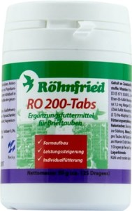 ROHNFRIED RO 200 - Tabs 50g (125 tabletek) - tabletki kondycyjne